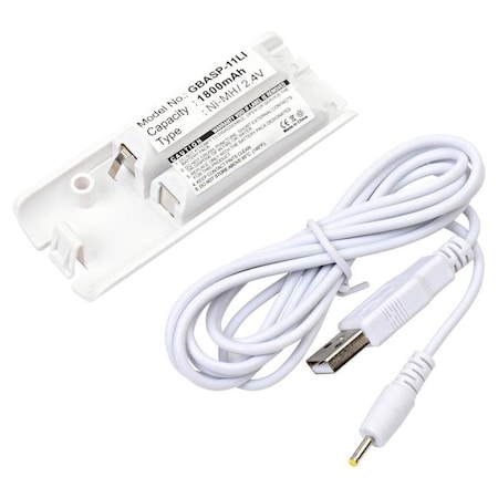 Ultralast Ultralast GBASP-11LI 2.4V & 400 mAh Replacement Nickel Metal Hydride Battery for Nintendo Wii Video Game Controller GBASP-11LI